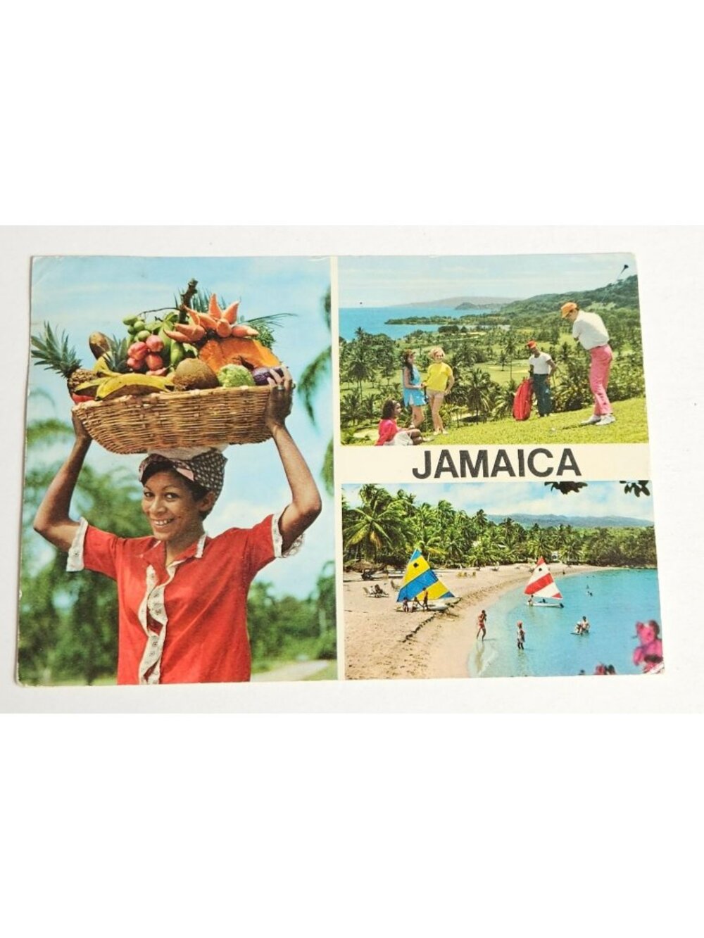 Jamaica Postcard Posted
